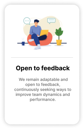 open feedback culture at Caretcloud.