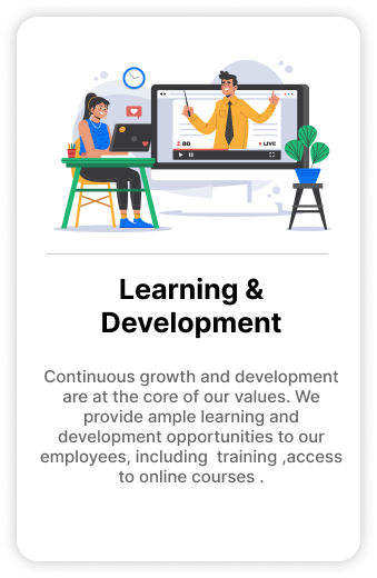 Learning & Development programs at Caretcloud.