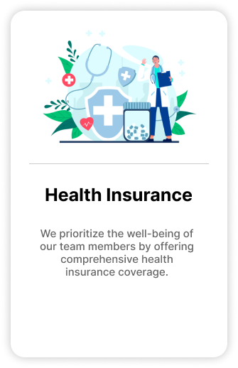 insurance benefits provided to employees at Caretcloud